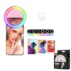 aro de led rgb cores