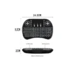 mini teclado sem fios com rato