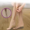 meias de compressão com fecho zipper