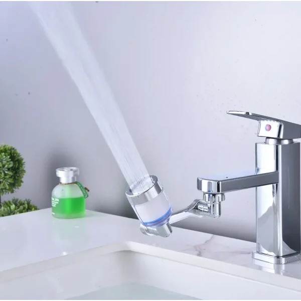 extensor de torneira giratório com filtro