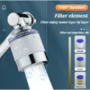 extensor de torneira giratório com filtro