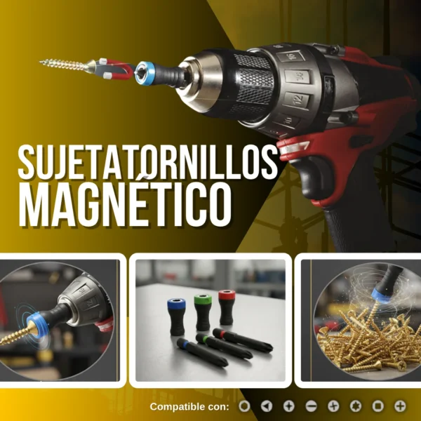 sujetador de parafusos magnético para brocas