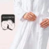 albornoz feminino extra suave e de alta absorção