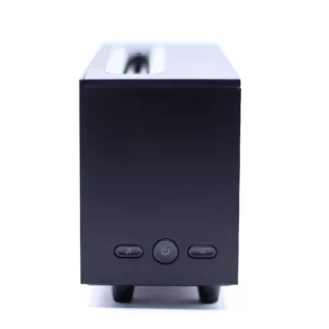 flame effect aroma diffuser with birdsound black usb colour change