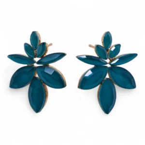verde-teal-vidro-vintage-flores