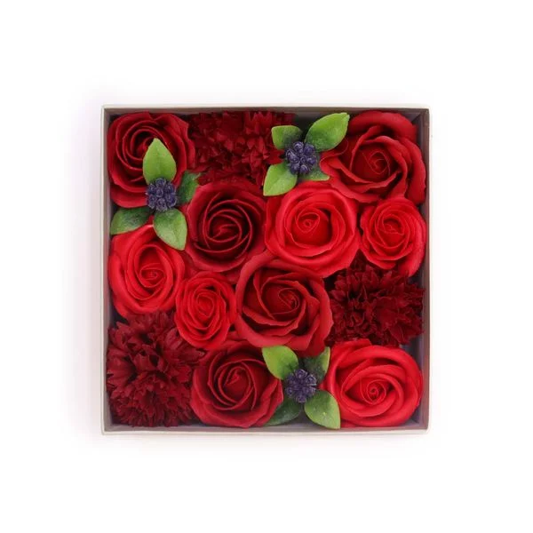 caixa-quadrada-rosas-vermelhas-classic